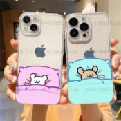 🎁現出🎁ins睡覺線條小狗 適用於OPPO RENO16 15 14 A6S A6X A5Pro Find X9 X8