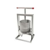(店+)【Felsted 菲仕德】304全不銹鋼榨蜜榨蠟機手動葡萄酒糟壓榨機（擠水器 榨汁器 榨油機 壓汁器 擠壓器 搖蜜機 壓榨機 壓蜜機）