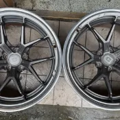 中古鋁圈 二手鋁圈 emc 20吋五孔112 5孔112輕量化鋁圈 bmw 奧迪 賓士 福斯 實體店面安裝