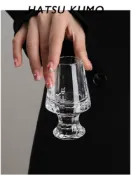 全球選品1館 生活百貨 24道切割面的水晶杯 東方節氣酒杯 威士忌杯聞香杯子時節杯HIBIKI