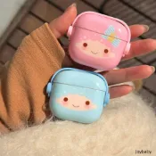 情侶日韓可愛卡通雙子星適用airpods4保護套airpodspro3代蘋果耳機套二代保護殼airpods3防摔全包軟殼