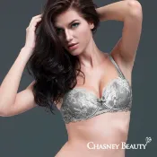 Chasney Beauty夢幻女郎蕾絲內衣B-D(雅灰)