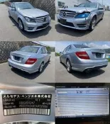 賓士 BENZ W204 W205 零件車拆賣報廢車 大燈保桿尾燈引擎蓋座椅儀表板排氣管鋁圈冷氣面板卡鉗