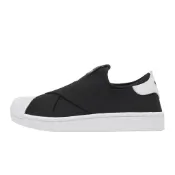adidas 愛迪達 休閒鞋 Superstar II Slip-On 男女鞋 黑 無鞋帶 懶人鞋 繃帶鞋 KH8210