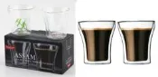 ★訂製★  Bodum 原廠彩盒 Assam 100ml 雙層 玻璃杯 漂浮杯X2個  3oz 可隔熱防燙