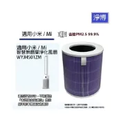 (店+)適用Mi/小米/米家智慧無扇葉淨化風扇/空氣清淨機 WYJHS01ZM 除臭活性碳HEPA網濾濾芯