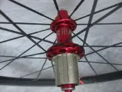 亞仕大ASTER碳纖維40mm後板輪
