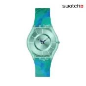 Swatch PARADISE MIST 超薄手錶/男錶/女錶/瑞士製造 SS08G111 (34mm)