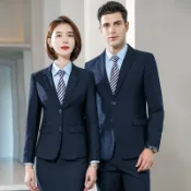 轉機商店 【修身顯瘦】西裝套裝 職業套裝 女裙套裝 OL套裝 辦公室套裝 工作服 春裝長袖 男女同款 文員穿搭 正式場合 簡約俐落