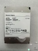 西部數據WDUltrastarDCHC650，容量20TB，SATA6Gb/s介面