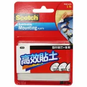 旻泉精品批發網 美國 3M Scotch 高效貼土 860S /一卡入(定86) 56.6g 免圖釘萬用黏土 免釘粘土 隨手萬用黏土 隨手貼土 隨意貼 無痕貼土 -祥