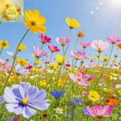 💥現貨速發【波斯菊花種子】【50粒贈送100粒】精選矮桿菊花種子 室內外皆宜 發芽率高 快速開花 美化環境 西洋波斯菊種