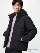 【UNIQLO】男裝 防風無縫羽絨連帽外套 486176
