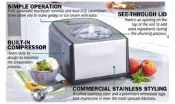 Cuisinart ICE-100【1台】美國原廠[現貨]，DIY 義式冰淇淋機♥商業/居家 全自動 冰淇淋機