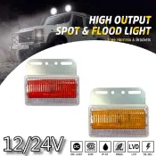 24V 新款薄型 LED側燈+照地燈 方向燈/警示燈 堅達 貨車 砂石車 拖車 聯結車 貨車 勁旺 尾燈 大卡車 小貨車