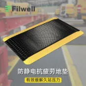 可開發票⚡限時下殺⚡工廠車間流水線站立防靜電抗疲勞腳墊工業用橡膠地墊加厚彈性站墊' ֊'