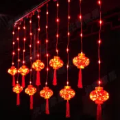 【喜慶用品】新年 立體燈籠 春聯 掛飾 佈置 過年 吊掛 春節 裝飾 節慶 節日 春節佈置 燈籠 掛燈 4米新年燈籠