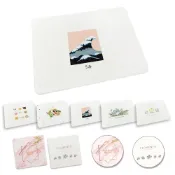 (店+)[插畫系列] 03 珪藻土瞬吸水地墊 餐墊 杯墊 40x30x0.9cm SGS認證