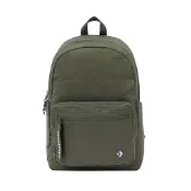 Converse 後背包 Go Backpack 橄欖綠 書包 筆電包 電腦包 水瓶側袋 [ACS] UA5829E48