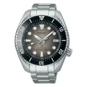大高雄鐘錶城 seiko SK037 精工 PROSPEX系列 SUMO 陶瓷錶圈 潛水機械腕錶 6R35-02C0N/SPB323J1 灰面 45mm｜｜樂天領券現折★全館特惠中★指定刷卡回饋10%