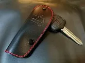 三菱Lancer Fortis Outlander Mitsubishi Colt Plus 遙控晶片保護皮套鑰匙包