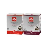 【illy】官方直營 經典配方濾掛咖啡 9g*5入/盒 (中焙 深焙)