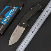 【限時下殺】冷鋼4-MAX戶外折刀 折疊小刀 高硬度小刀 野營生存刀 便攜戰術小刀 折疊式小刀 水果刀