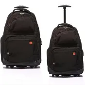 【eeBag】三用輕巧拉桿旅行電腦袋鋁合金拉桿(拉桿旅行袋)