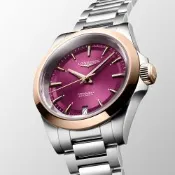 LONGINES 浪琴 Conquest 征服者系列 18K玫瑰金機械女錶 周年慶獻禮 送禮推薦-34mm L3.430.5.98.6