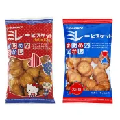 【江戶物語】Nomura 野村煎豆加工店 美樂小圓餅 Hello Kitty 造型餅乾 天日鹽 凱蒂貓 日本原裝進口