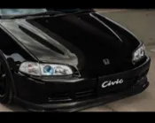 Denji 電基 EG K6 魚眼大燈 車燈 頭燈 遠近 LED HID 日規 (非美規 4門 COUPE SI JDM