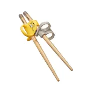 (店+)【Combi】康貝 巧虎三階段彈力學習筷附贈學習筷環保收納袋-左手/右手(學習筷)