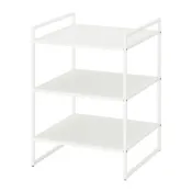 【IKEA 宜家家居】JONAXEL 層架組, 白色, 50x51x70 公分
