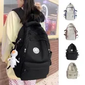 【MoodRiver】清新 學生 後背包 書包 筆電背包 背包 旅行背包 女生 包包 電腦包(減壓肩帶  