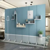 寓偉 新款6片裝【可客製化】北歐風格屏風 歐美屏風 動物風景屏風 客廳屏風隔間 隔斷屏風 工業風屏風 辦公室屏風 臥室屏風