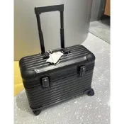 99成新正品 RIMOWA Original Pilot 20吋 黑色/銀色 鋁鎂合金 機長箱 92551014