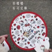 【限時特惠】🎀臺灣出貨🎀精緻Kitty貓摺疊扇反光板扇子少女夏季團扇古風拍攝道具迷你便攜