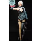 模型基地寶 【最低價 SUPER DUCK 精緻系列】 SET017 1/6 2B小姐姐 精美頭雕 鋼骨包膠素體