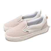 Vans 休閒鞋 Knu Slip 男鞋 女鞋 粉 灰 毛巾布 低筒 麂皮 懶人鞋 VN0009QDPNK