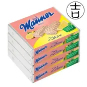 [丸吉逸品] 🔥 奧地利 MANNER 冰淇淋 原味榛果 檸檬奶油 威化餅 夾心餅 捲心酥