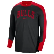 (店+)【NIKE 耐吉】FV1632-657 Nike Chicago Bulls Pre-Game Legend NBA 芝加哥公牛隊 2024/25賽季 球員版 撞色訓練吸溼排汗速幹長袖籃球衣 男女同款