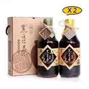 【愛合購】【黑豆桑】頂級無麥麩醬油組 (黑金2+厚黑金2)