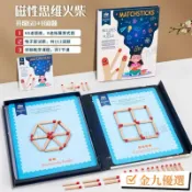 本島出貨💡數學磁性思維移動火柴棒遊戲邏輯思維訓練兒童益智力玩具分數敎具 機關盒 教具益智玩具 生日禮物 兒童教具