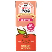 光泉 保久乳-蘋果牛乳200mll(24入/箱)
