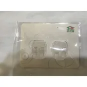 家而適產品家而適第二代無痕強力貼迷你雙勾(皮質白色)膠片