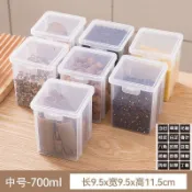 臺灣出貨🌺廚房香料收納盒桂皮八角花椒幹辣椒分裝調料罐五穀雜糧茶葉儲物盒