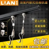 ⚡羽諾百貨⚡專用掛畫螺母軌道掛畫器掛畫線 鋼絲掛鉤掛畫器調節畫鉤展覽吊碼
