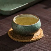 協貿國際日用品生活2館 上安堂粗陶茶杯主人茶盞功夫茶具品茗羅漢斗笠單杯單個小茶杯茶碗