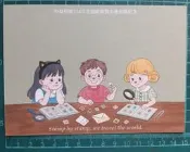 明信片- 空白明信片 114年全國郵展名信片 共五張 集郵 創意 台中 泰國 文化
