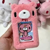 精品好物⭐日系可愛gloomy bear 暴力熊毛絨卡套愛豆展示照片透明卡片保護套